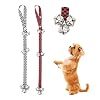 Lidiper 2 Pack Hondendeurbellen, verstelbare hondenpotjes, trainingsklokken, premium hondendeurbellen, hondenbellen, 7 extra grote luide deurbellen voor potjestraining