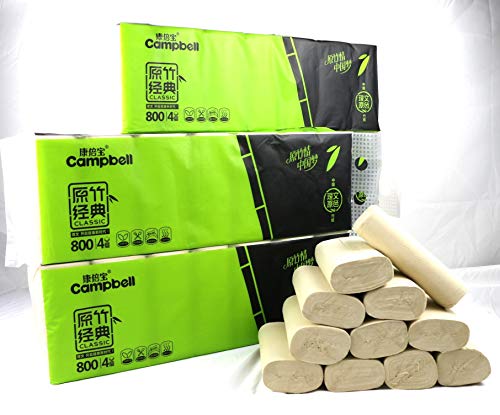 Bamboo Soft Toliet Paper, 24 Rolls Premium 4-ply Silky Toilet Paper Roll,Natural Bamboo Reel Toilet Paper, Strong and Eco-Friendly Hand Towels for Family Use Bamboo Soft Toliet Paper, 24 Rolls Premium 4-ply Silky Toilet Paper Roll,Natural Bamboo Reel Toilet Paper, Strong and Eco-Friendly Hand Towels for Family Use