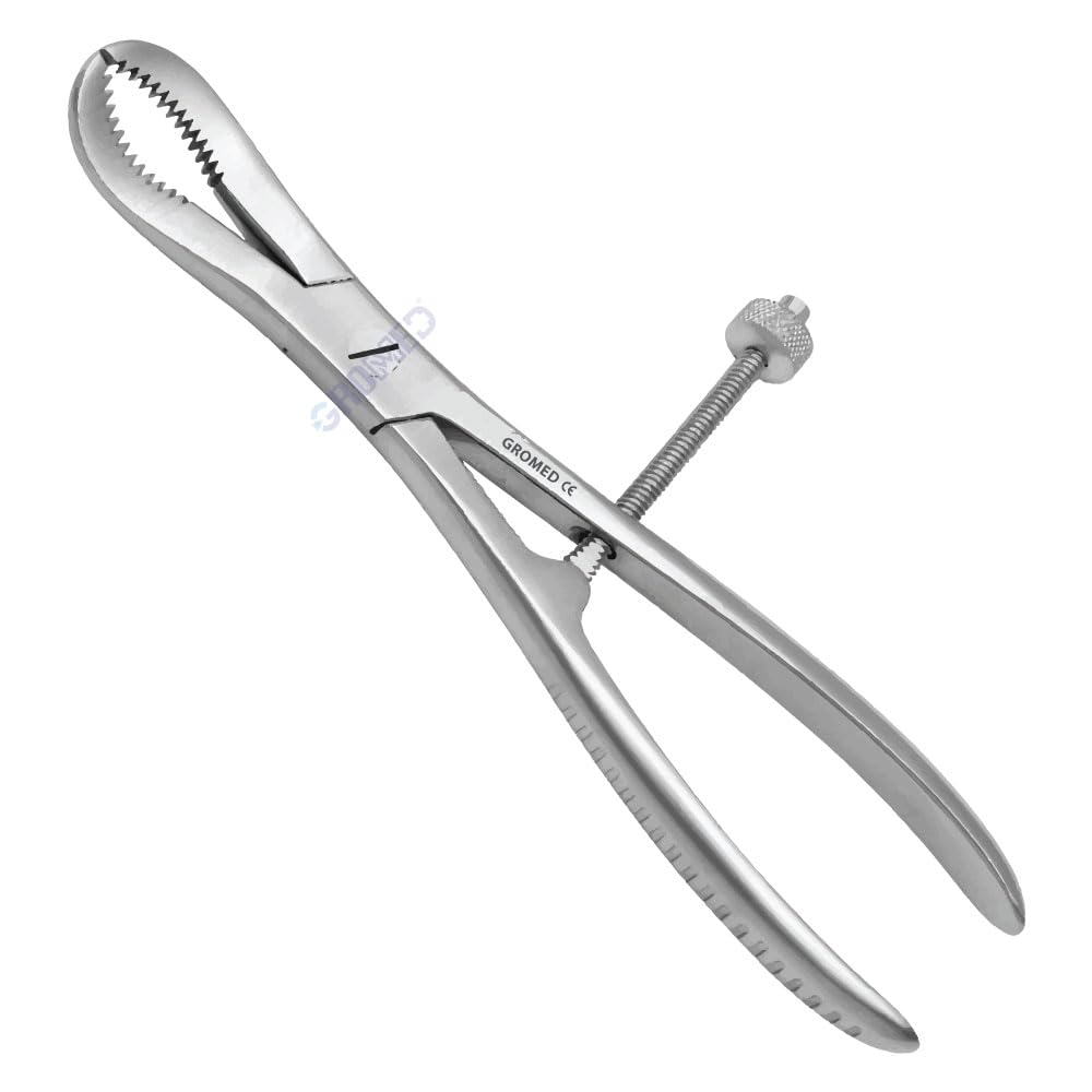 See full amazon price history chart for Gromed Bone Holding Forceps, Reduction - Stainless Steel Ortho Surgical Instrument (8"/20cm) Gromed Bone Holding Forceps, Reduction - Stainless Steel Ortho Surgical Instrument (8"/20cm) (B0CX18LWP2) Amazon Price History, Amazon Price Tracker
