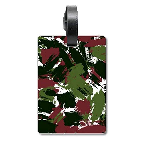 Étiquette de voyage graffiti art grain pour valise