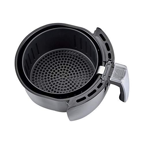 Fritadeira sem Oleo, Agratto, 7634, Fryer Silver AFS-02,1270W, Preto/Prata, 220V