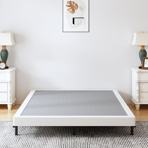 XINXINYAN Box Spring Queen 3 Inch, Queen Size Box Spring Only, Metal Frame with Fabric Cover, Easy Assembly, Noise Free by XINXINYAN - Used condition - US$68.58