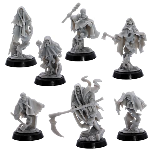 Figurines fantastiques Undead Specter pour wargames et RPG Pathfinder