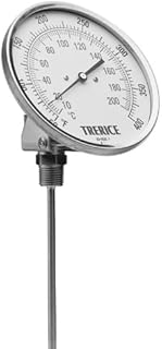 Trerice B8560605 Adjustable Angle Bimetal Thermometer, 1/2