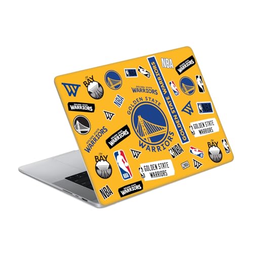 Peau vinyle anti-rayures MacBook Pro 14 A2442 autocollant haute définition NBA Warriors