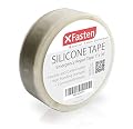 XFasten Silicone Self Fusing Tape 1-Inch x 36-Foot (Black) Silicone Repair Tape