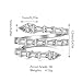 CUTPOIY Fashion Sterling Silver Ring Engagement Rings for Women Cubic Zirconia Wedding Rings for Women Rings for Her Eternity Engagement Wedding Ring(J Size7)