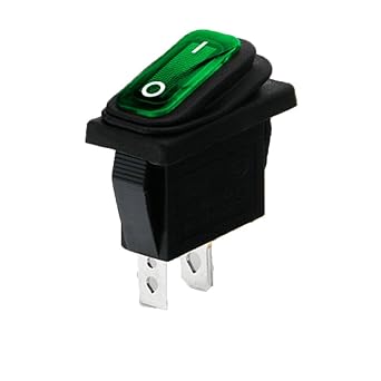 High-Performance Waterproof Cost-Effective Accessory Switch for 2019-2025 Polaris Sportsman - Withstands Pressure Washer, Fits Dash Cutouts, Ideal for Off-Road Rock Lights & More