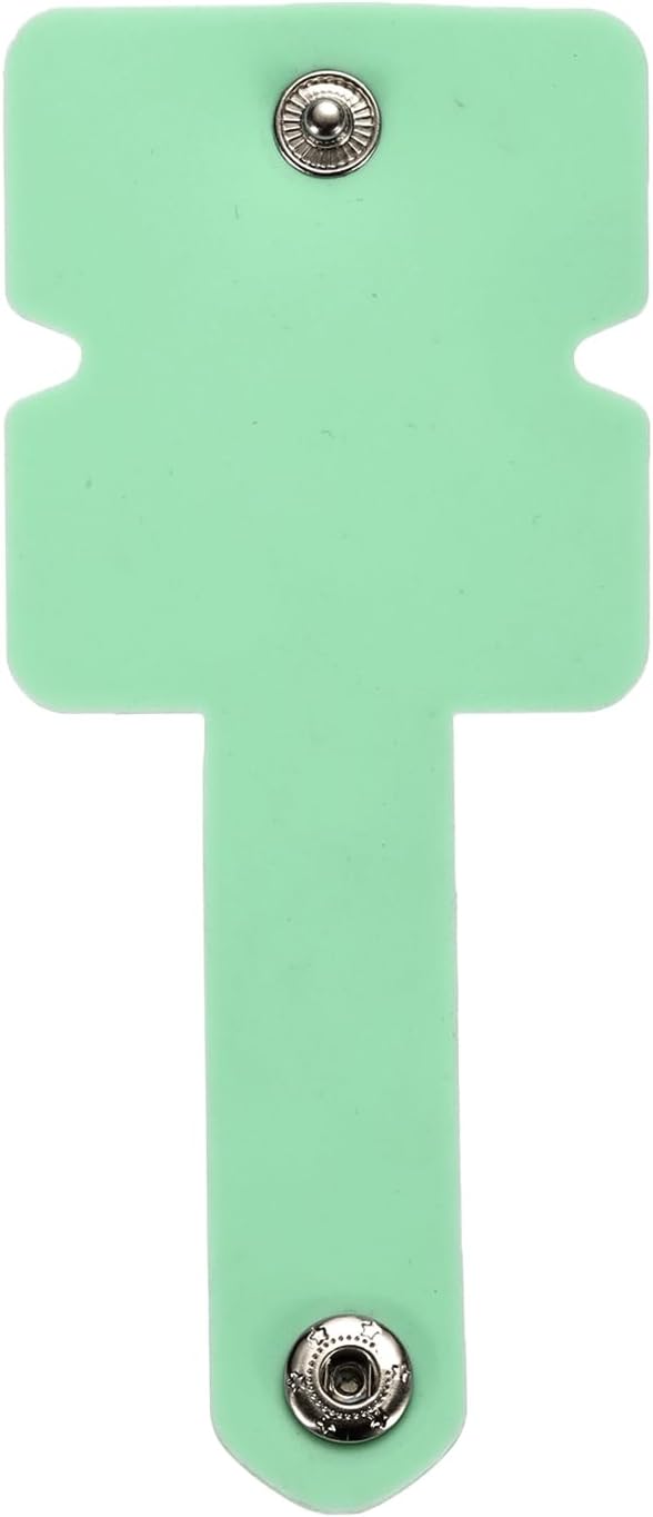 HARFINGTON Earphone Wrap 12x5cm Silicone Cord Organizer Earbuds Light Green