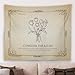 MNASAIOO Christian Floral Vintage Wall Tapestry Hanging for Bedroom, Rustic Lily Easter Boho Bible Verse Scripture Religious Tapestries Wall Hanging Decor Gifts for Women Living Room Home Prayer Room 50x60in