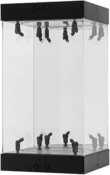 Amazon.co.jp: STAGE360 (ブラックM) フィギュアケース アクリル LED Amazon.co.jp: STAGE360 (ブラックM) フィギュアケース アクリル LED