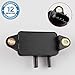 EGR Exhaust Gas Recirculation Pressure Feedback Sensor, DPFE Sensor Replaces DPFE15, F77Z9J460AB, F7UE9J460AA, VP8T Compatible with Ford Expedition Explorer Escape Focus F150 Ranger, Mountaineer, More