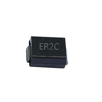 Electronic Spices SMA(G), ER2C 150V Surface Mount Fast Recovery Rectifiers Diode pack of 5pcs