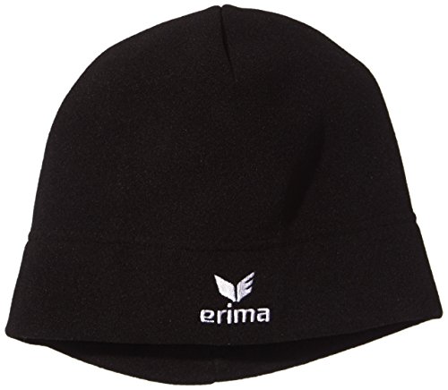 Erima GmbH 118404 Gorro de Tejido Polar, Unisex, Negro, M