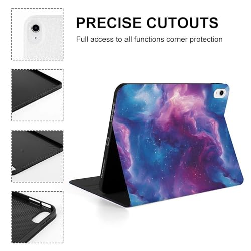 Coque iPad 10,9 pouces antichoc imprimé nuage antirayure - 4