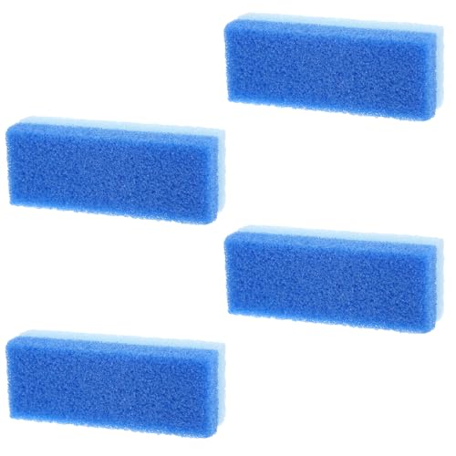 ElevateTech 4 piezas de piedra pómez para pies, removedor de callos de pies, herramientas de pedicura para pies, adecuados para pies lisos, talones y limas Ped (azul)