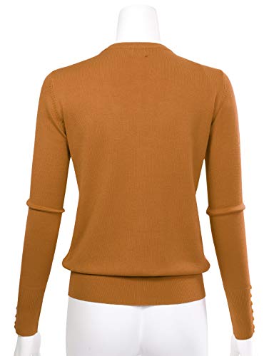 Image of Allsense Women's Long-Sleeve V-Neck Cardigan Sweater
