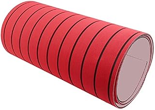 Espuma Teca Marina Suelo Autoadhesivo Eva Espuma de Teca Cubierta yate Piso Marino sintético Barco Piso de Piso 2400x450x6mm Rojo EVA Espuma Barco