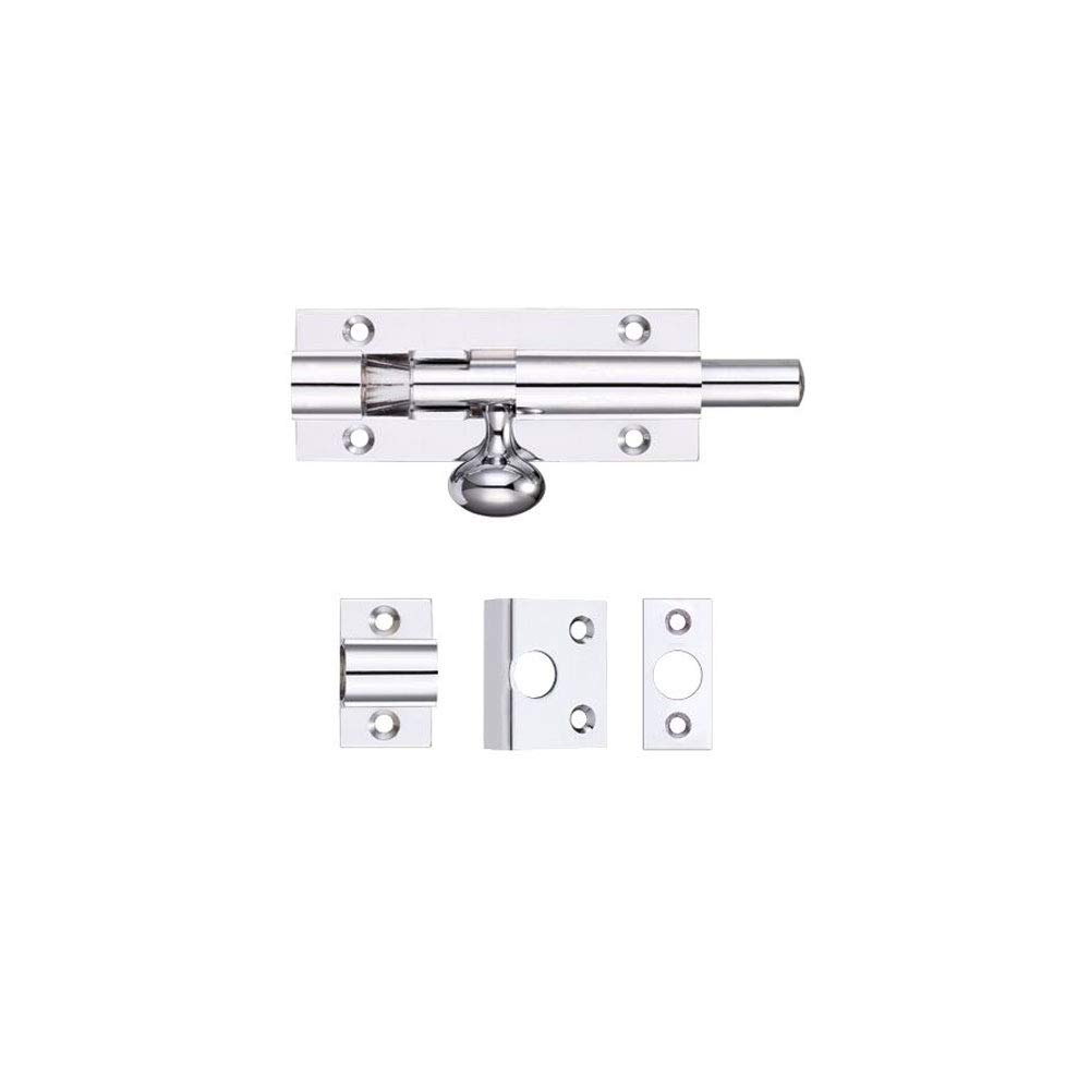 Fulton & Bray Architectural Barrel Bolt 75mm x 30mm - Polished Chrome