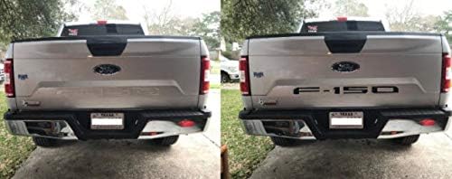 Miniatura 2 de Decal Mods Calcomanías de inserción para portón trasero 2018-2020 (calcomanía delgada no con letra elevada) para Ford F150 (2018-2020) Negro