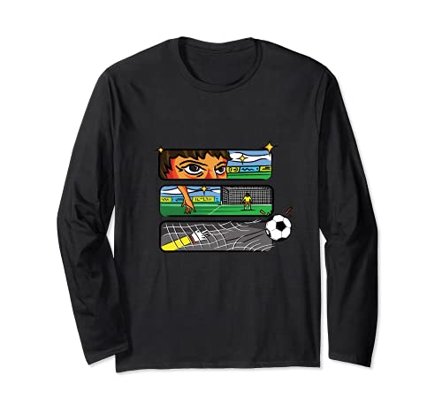Flag Argentina Long Sleeve T-Shirt, Black