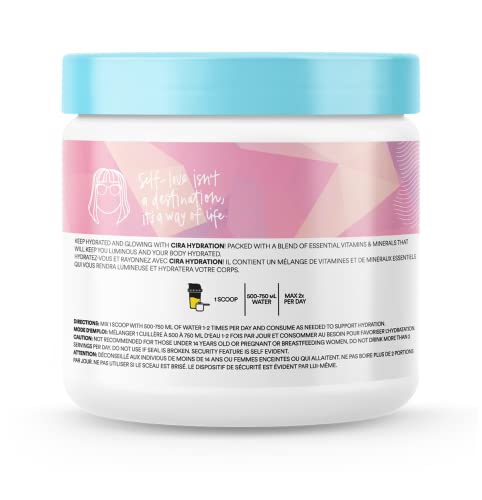 Cira Hydration Electrolyte Powder For Women (45 Servings) X Alicia Mccarvell's Electrolyte Drink Mix With Himalayan Salt For Dehydration Relief And Morning Recovery - Self Love Lemonade #TOP7