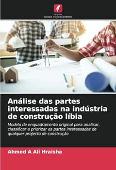 Paperback Análise das partes interessadas na indústria de construção líbia [Portuguese] Book