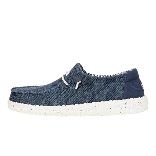 Image of HEYDUDE Women's Wendy Stretch Sox Slip On Loafer | Lightweight Stretch Mesh Easy On | Elastic Laces, Sock Like Fit