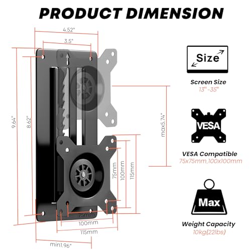 PUTORSEN Monitor Wall Mount Bracket - image 6