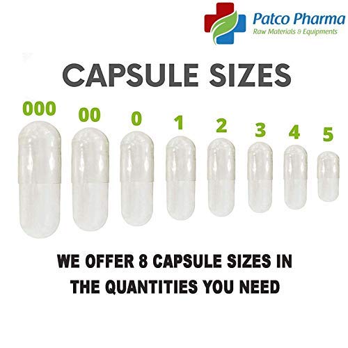 Patco Pharmaceuticals - Size 3 Dark Yellow Empty Gelatin Pill Capsule - Free | DIY Powder Filling (Pack of 500 Pcs) 3