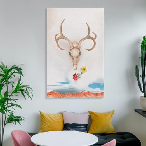 Toile Georgia O'Keeffe jour d'été pour décorer grand mur - 6