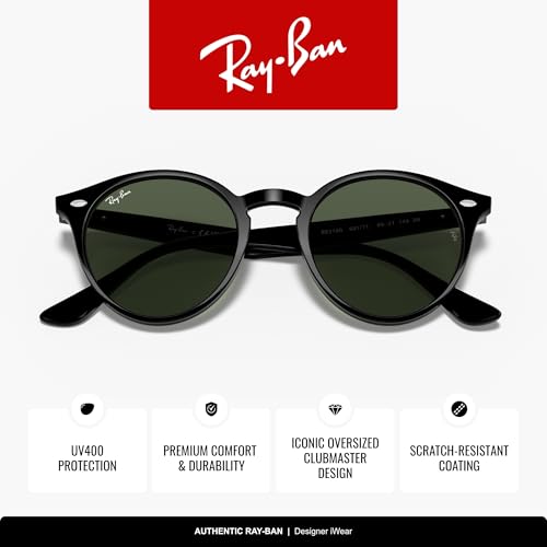 Image of Ray-Ban womens Rb2180 Round Sunglasses