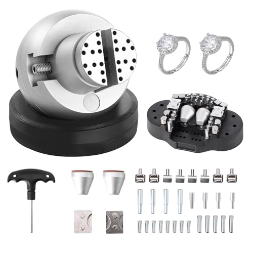 Vevor Tornillo De Banco De Bolas De Grabado 127 Mm Base Giratoria De 360 Mandíbula Ajustable Con 35 Accesorios, Herramienta De Ajuste De Grabado Para Joyería, Fabricación De Joyas De Precisión Vevor Tornillo De Banco De Bolas De Grabado 127 Mm Base Giratoria De 360 Mandíbula Ajustable Con 35 Accesorios, Herramienta De Ajuste De Grabado Para Joyería, Fabricación De Joyas De Precisión