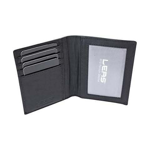 Porte-Cartes LEAS en Cuir Noir Cover