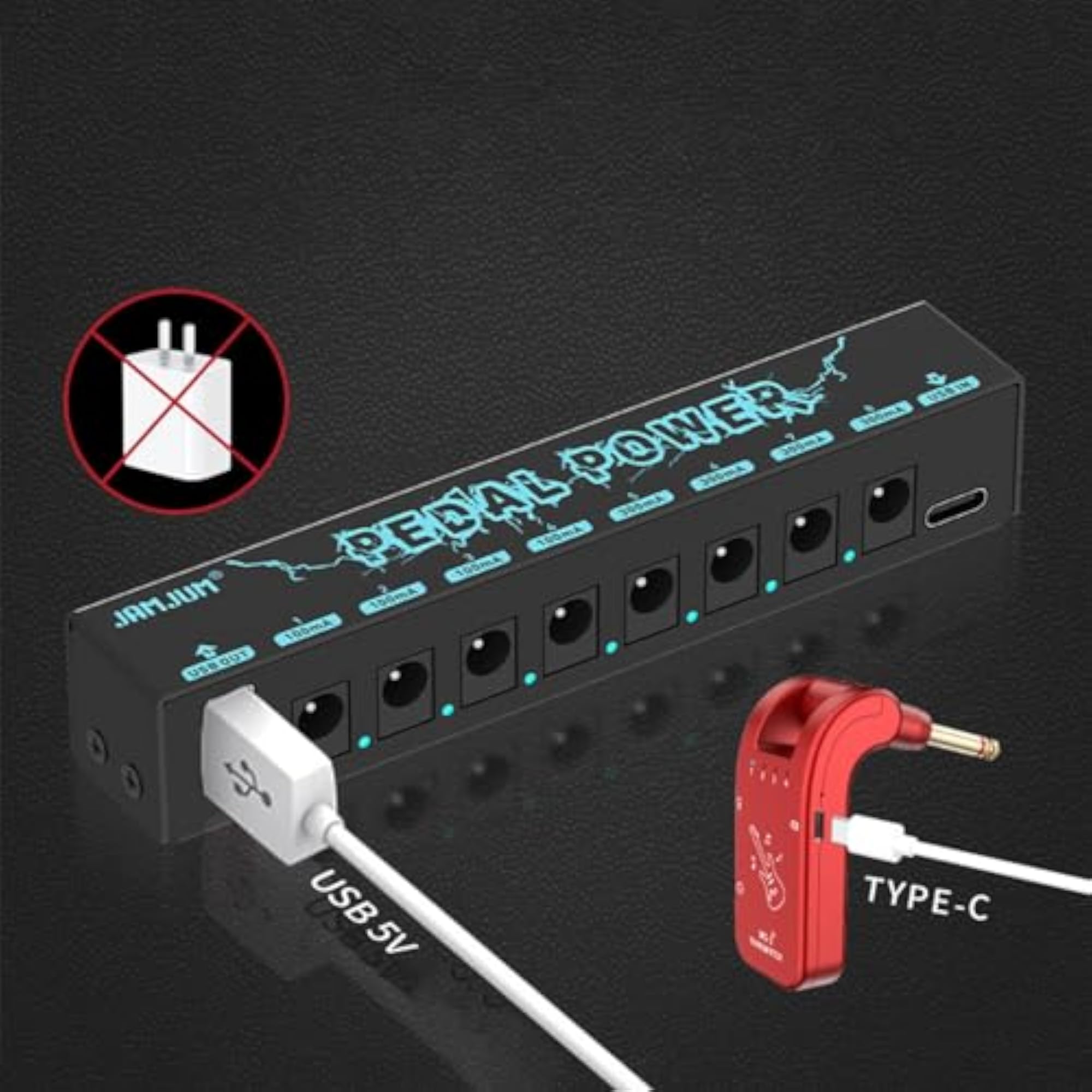 Guitar Pedals Power Supply Pedalboard Accessories