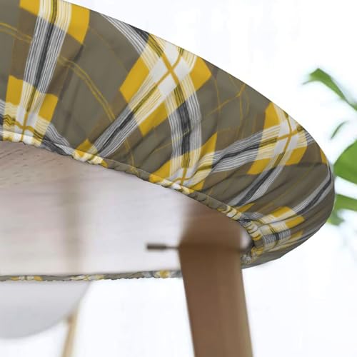 Nappe ronde imperméable et antidérapante en polyester pour table M - 4
