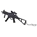 Produktbild dfhdfsg Schlüsselanhänger Jedi Entgeht Den Überlebenswaffen Modell Waffe Schlüsselclip Abnehmbar Ump9