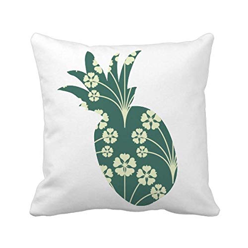 Housse de coussin ananas aux finitions soignées et motifs étoiles - 2