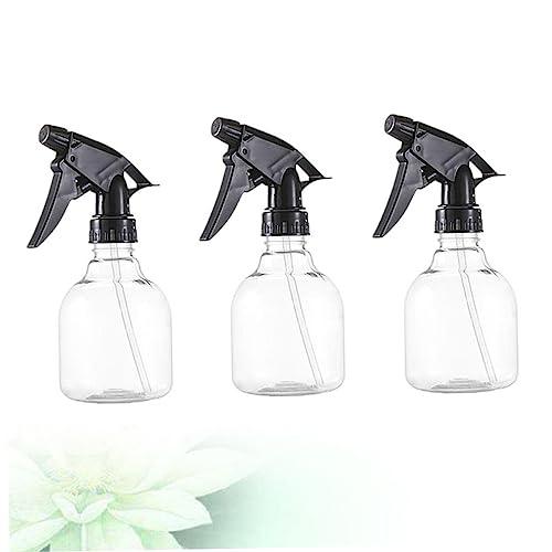 minkissy 3 Pecas Garrafas De Spray De Limpeza Ferramentas De Lavagem Frasco De Spray Claro Frascos P