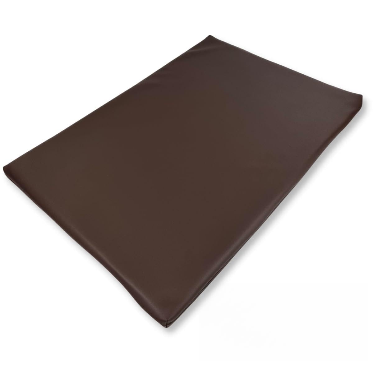 Coussin de banc marron aspect cuir 60 x 45 cm Topmast pour confort assise