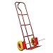 Sack Truck Trolley with Solid Tyres 600Ibs, Trolley On Wheels With Large Toe Plate, Tyre Protection Plate, Heavy Duty Hand Truck Multi Purpose Barrow Sack Hand Truck