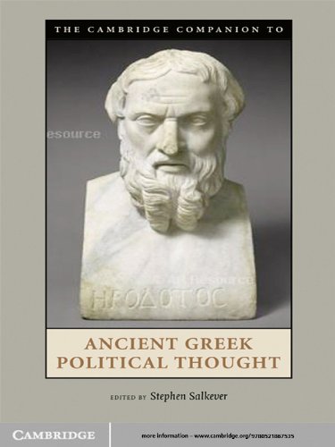 The Cambridge Companion to Ancient Greek Political Thought (Cambridge Companions to the Ancient World)