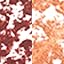 Copper Charge - metallic rose copper, matte russet brown