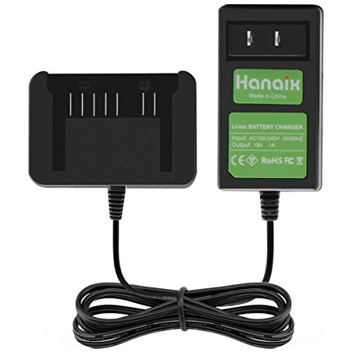 Hanaix 18V Battery Charger for Hitachi 339782 BSL815X BSL1815S BSL1830 BSL1830C 339782 330139 330557 Battery Fast Charger