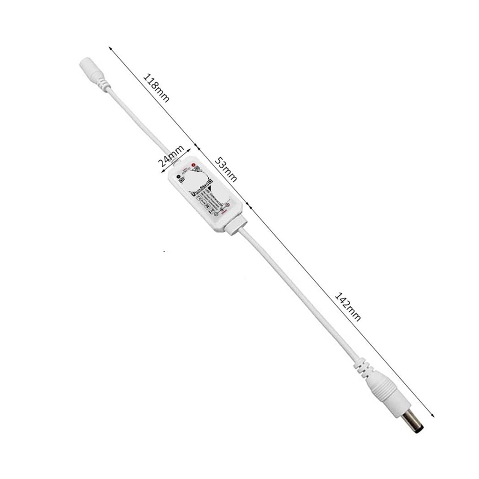 Contrôleur de variateur LED monochrome DC 12V 24V pour bande