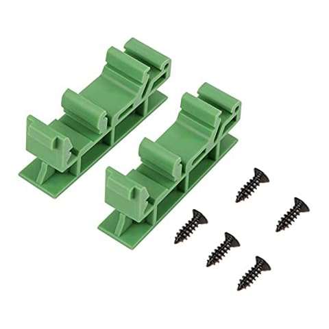 10 Sets PCB DIN C45 Adaptador de Riel Placa de Circuito Soporte de Montaje Cover