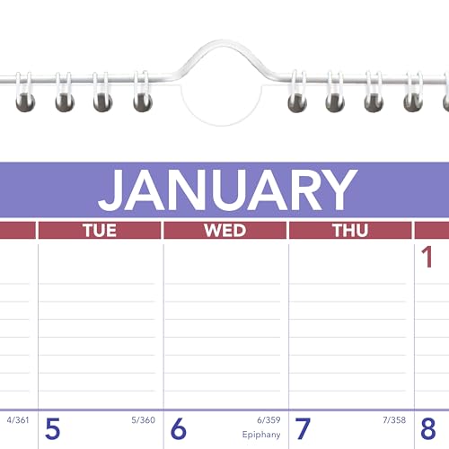 Image of AT-A-GLANCE 2027 Wall Calendar, Monthly, 8 inch x 11 inch Planner, Ruled Daily Blocks (PM12827)