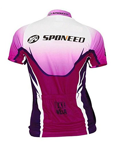 Conjunto de shorts e jérsei de ciclismo feminino com esponjas, roupas de ciclismo, Esportivo, Multi