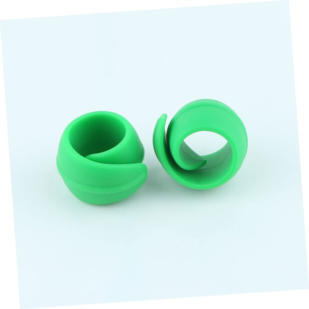 80 Stück Silikon Spulenclips Flexibel Bunt Nähgarnrollenhalter für Haushaltsnähmaschinen Garnspulenhalter Garnrollenclip Nähzubehör Organizer Zufällige Farbe