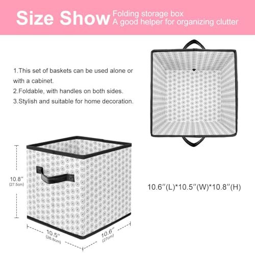 Cube de rangement flocon de neige pour optimiser un placard encombré de vêtements